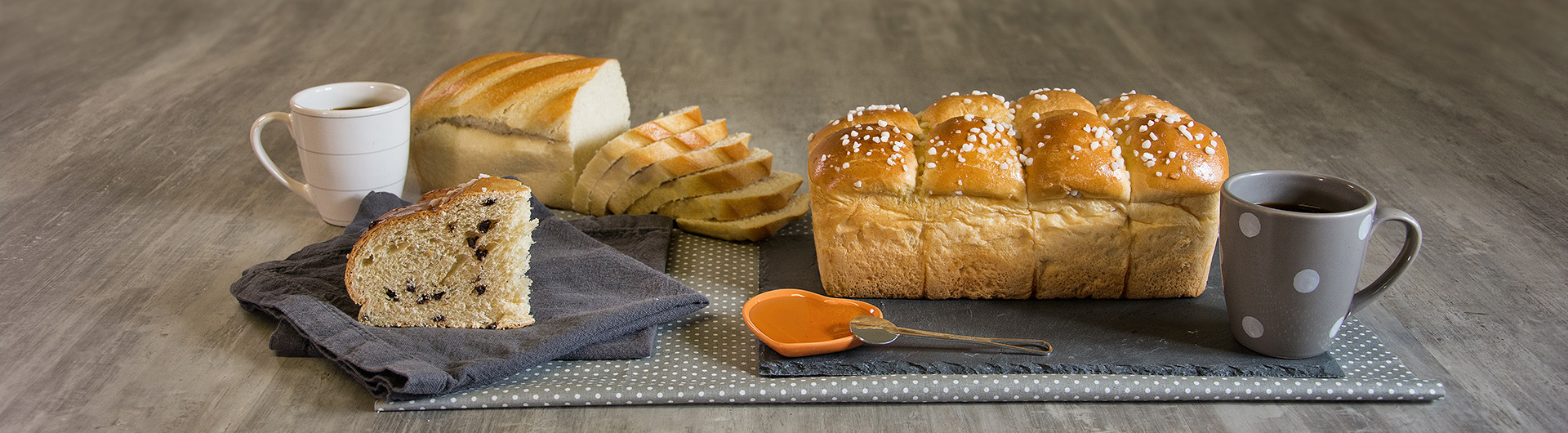 BRIOCHE LOAVES