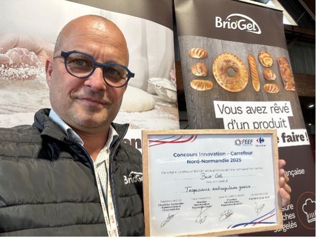 Brio’gel récompensée pour son innovation agroalimentaire : la tropézienne rectangle à l’honneur